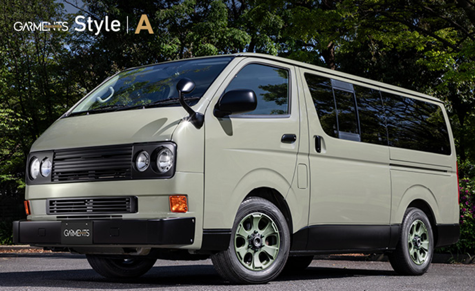 ハイエース×CROSSOVER GARMENTS Style A