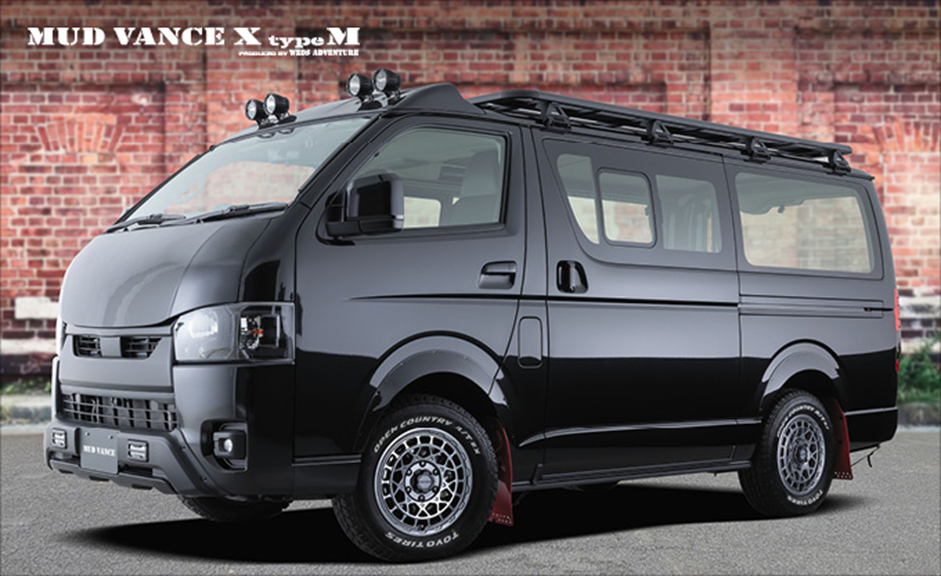 ハイエース×MUD VANCE X typeM