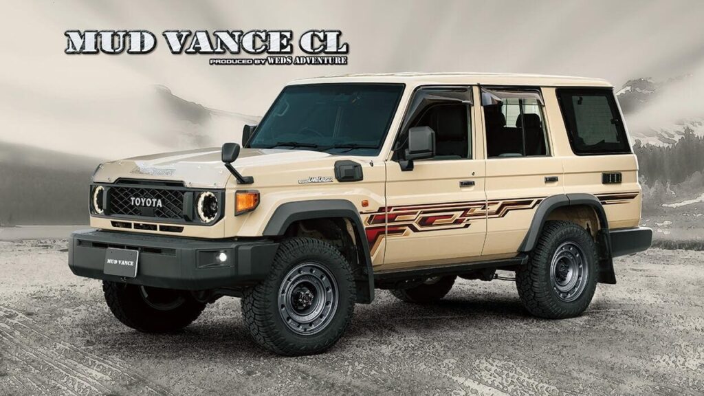 トヨタ「ランドクルーザー」×WEDSADVENTURE「MUD VANCE CL」