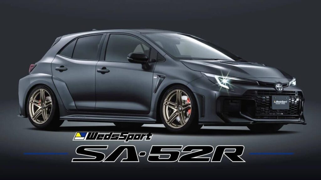 トヨタ「GRカローラ」×WedsSport「SA-52R」