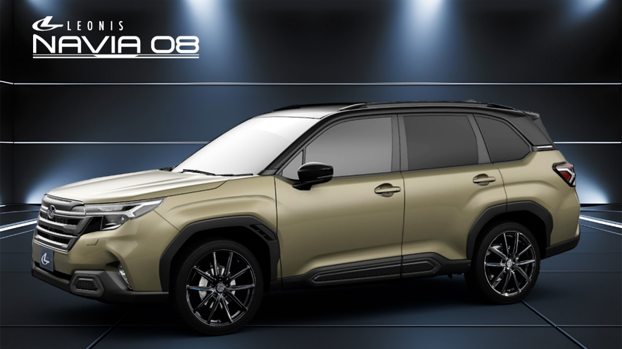 新型フォレスター×LEONIS NAVIA 08